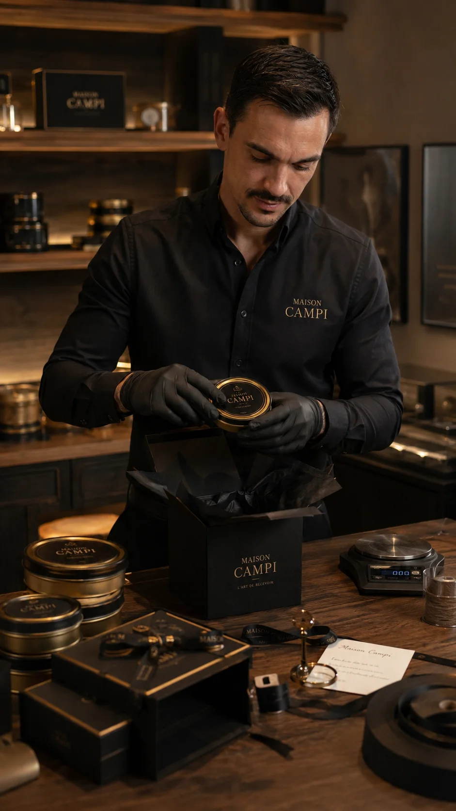 Julien Campi, fondateur de Maison Campi